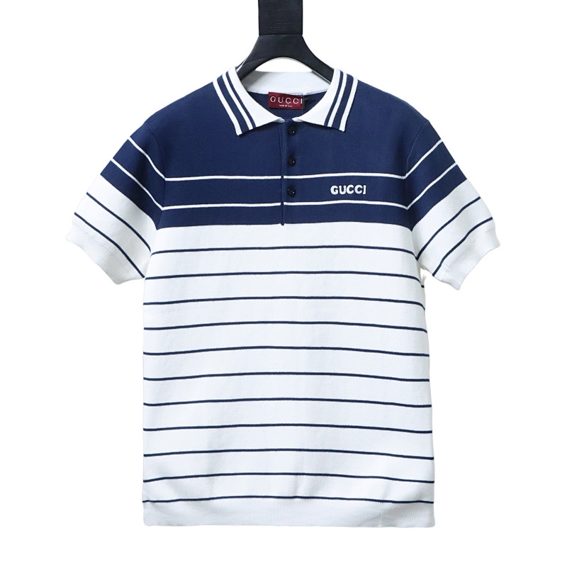 Gucci Striped polo top+Amiri Jeans PK 5906