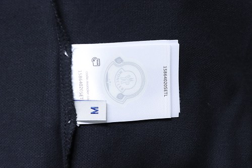 Moncler Logo Patch Cotton Polo Shirt