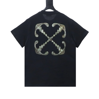 Off White Metal Arrow Skate T-shirt 01