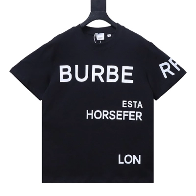 Balenciaga Horseferry Print Cotton T-shirt 01