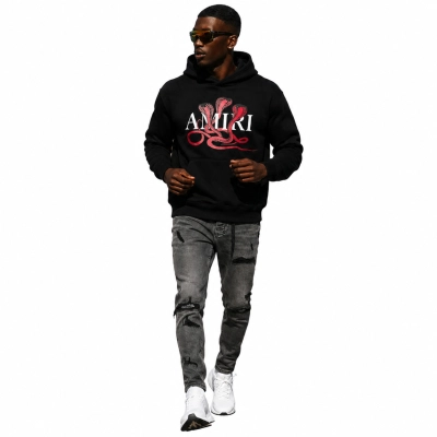 Amiri Poison Cotton Men Hoodie+Ksubi Jeans PK 3010 01