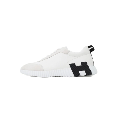  HERMES Bouncing White Grey -Black Label 01