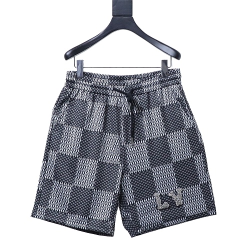 Louis Vuitton Damier 3D Jacquard Drawstring Shorts