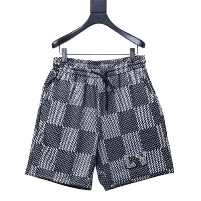 Louis Vuitton Damier 3D Jacquard Drawstring Shorts 01