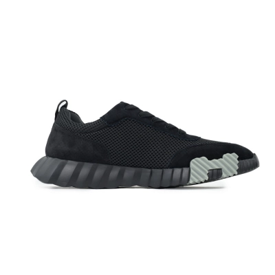 HERMES Bouncing Black and White Canvas 02