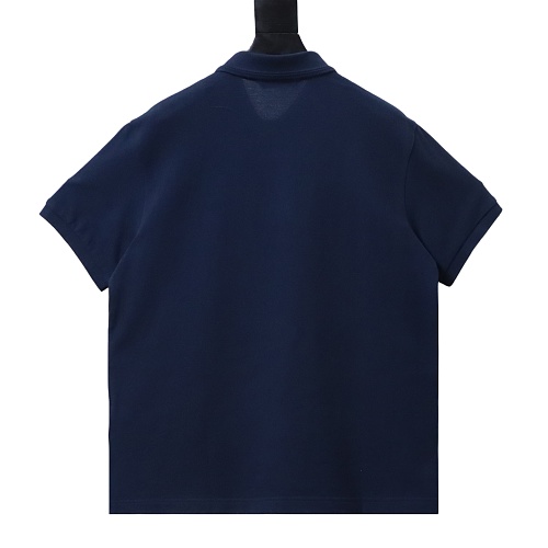Moncler Logo Cotton Piquet Polo Shirt 