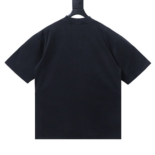 Balenciaga Cursive Medium Fit T-shirt Black
