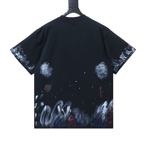 Balenciaga HAND-PAINTED OVERSIZED T-SHIRT 