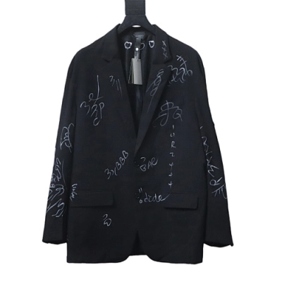 Balenciaga Graffiti Skater Tailored Jacket 01