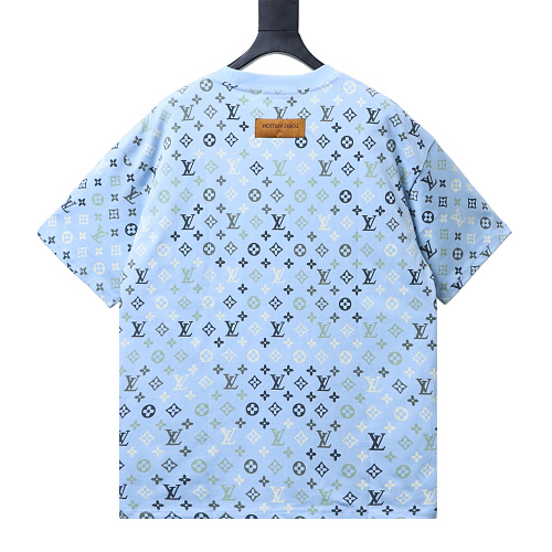 Louis Vuitton Halo Monogram T-Shir Blue