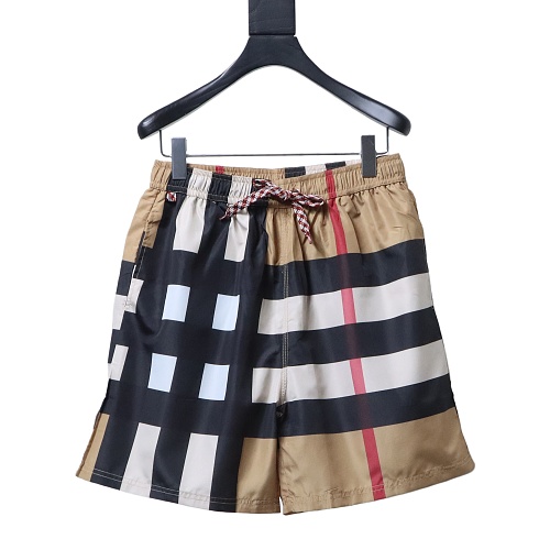 Burberry Check Swim Shorts Classic Beige