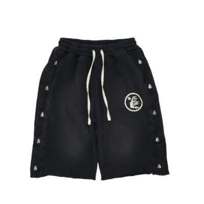 Hellstar Snap Shorts Black 01