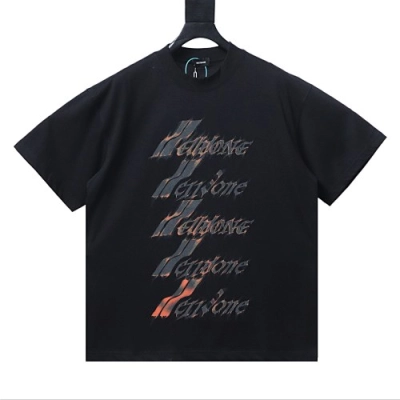 WE11DONE Repeated Flame Logo Print T-shirt 01