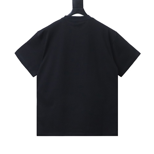 WE11DONE Rhinestone Slogan Tee