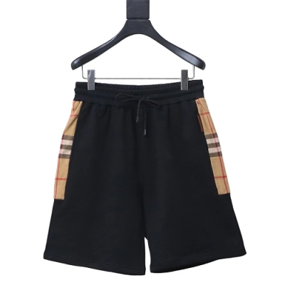 Burberry Check Trim Cotton Blend Shorts P81105861 01