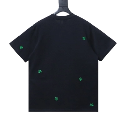 Dior Clover Embroidery Relaxed Fit T-Shirt 01
