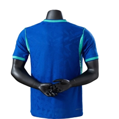 Brazil 2026 Blue Player Version Jersey  02