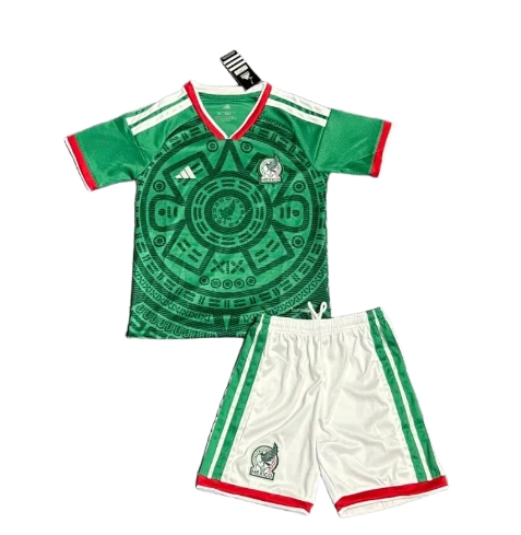 Kids 2026 Mexico Home Jersey Sizes