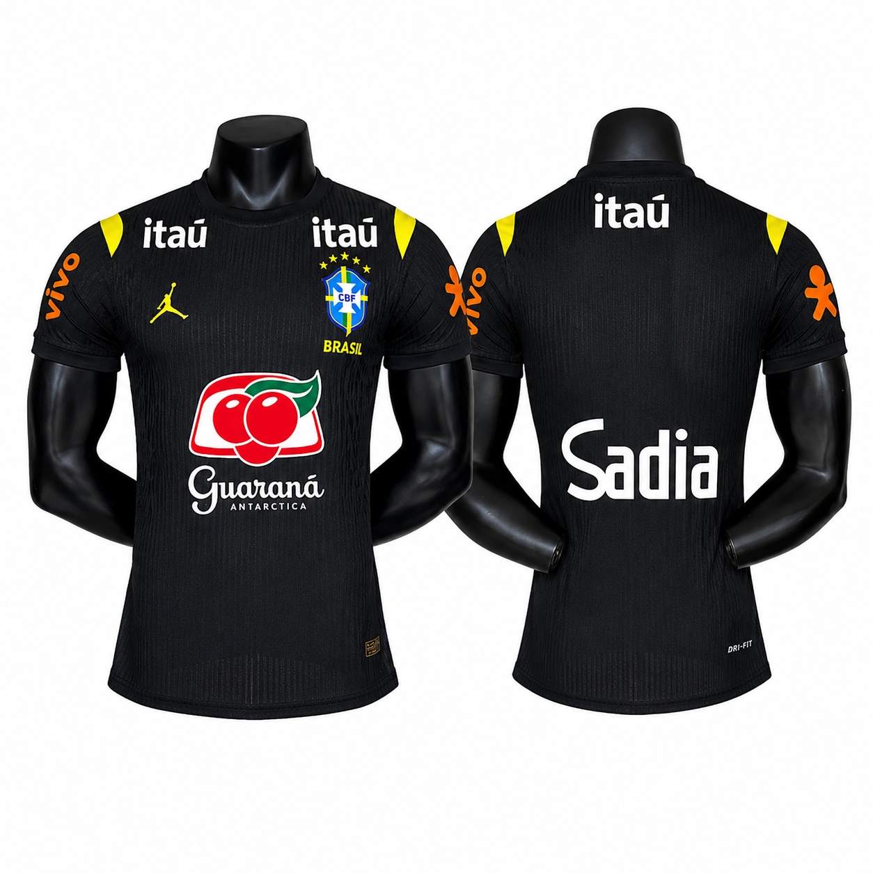 Player Version 2026 Training Kit Black All Sponsors