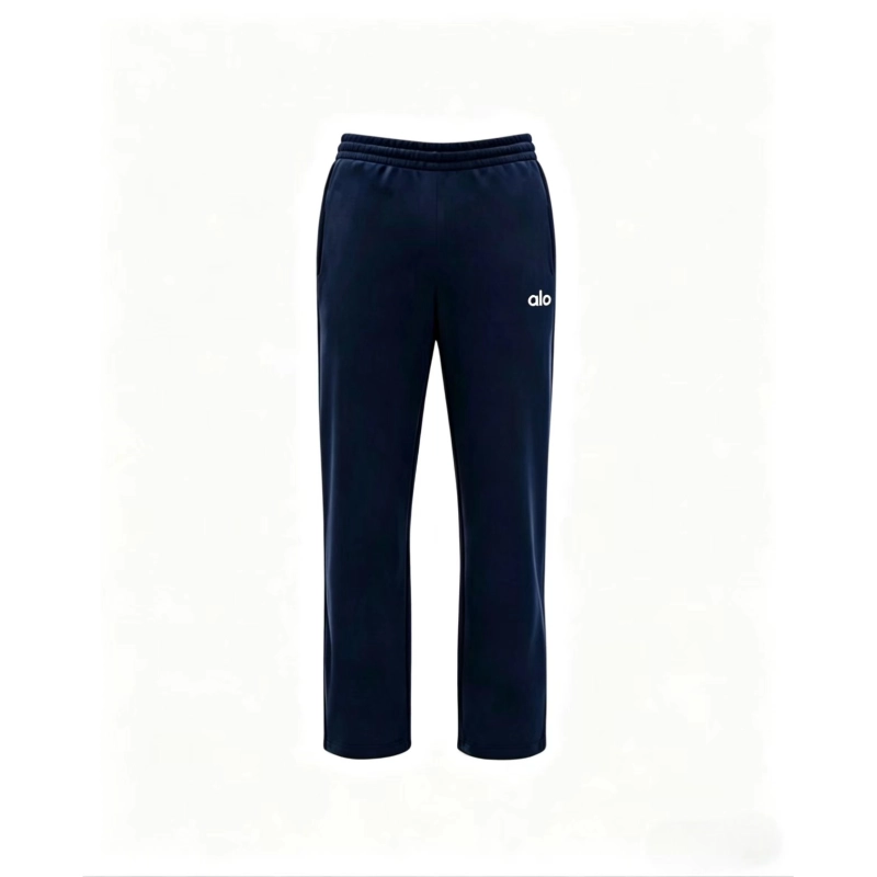Alo Yoga 1/4 Zip Hoodie Nave Blue+Alo Yoga Field Sweatpant Nave Blue