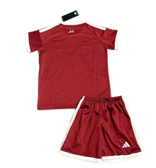 Kids 2026 Qatar Home Jersey 