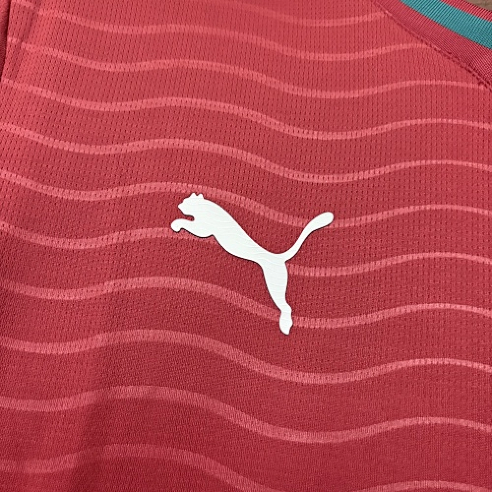 Long-sleeved 2026 Portugal home jersey