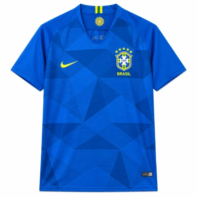 2018 Brazil Away Jersey 01