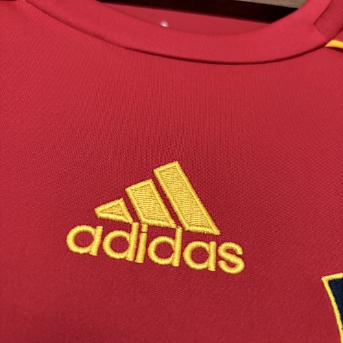  Retro 2008Spain Home Jersey