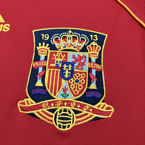  Retro 2008Spain Home Jersey