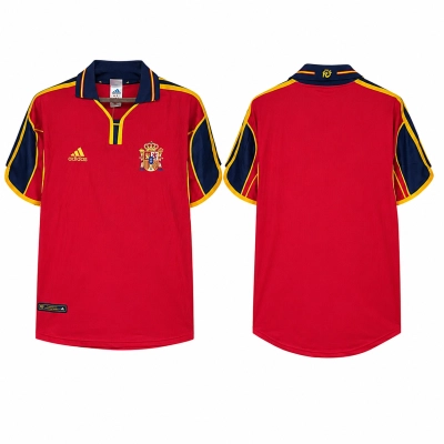 Retro 2000 Spain Home Jersey 01
