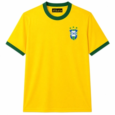 Retro Brazil 1971 Home Jersey 01