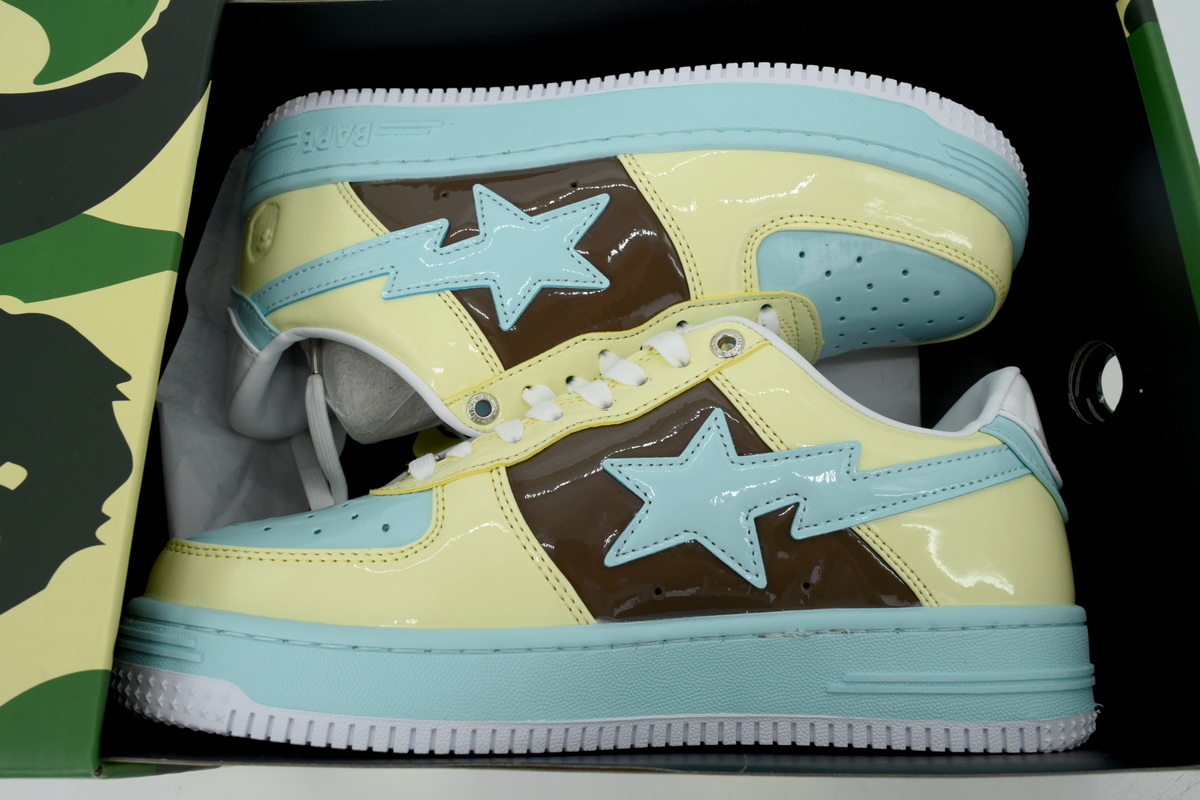 BATHING APE Yellow Green Brown 1180 191 006
