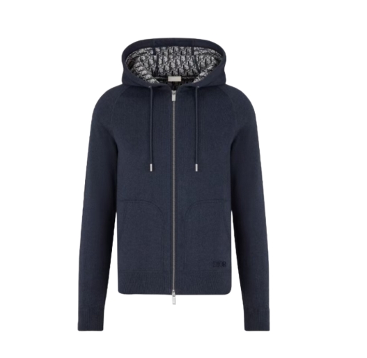 Dior Zipped Hooded Sweatshirt