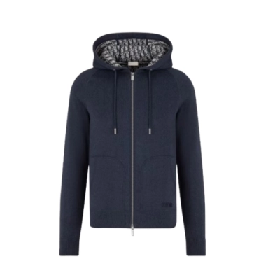 Dior Zipped Hooded Sweatshirt 01