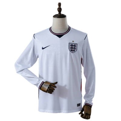 England 2026 Home Long Sleeve Jersey 01