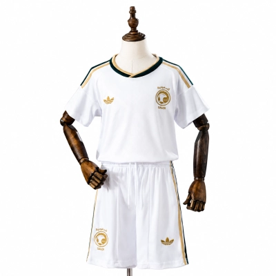Saudi Arabia 2026 Away Kids Kit Jersey 01