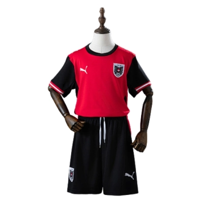 Austria 2026 Home Kids Kit Jersey 01