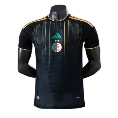  Algeria 2026 Player Version - Black Jersey 01