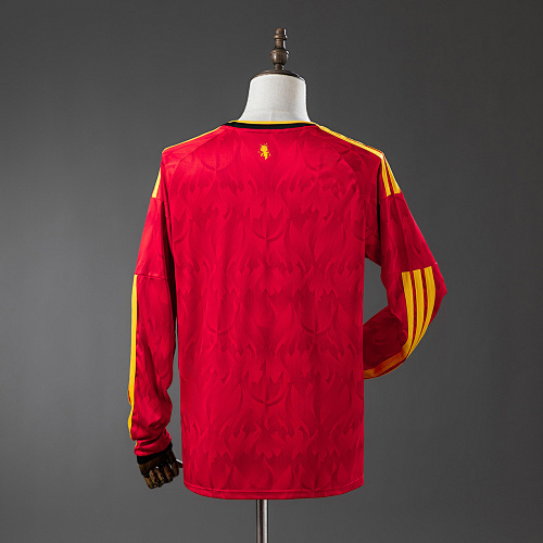 Belgium 2026 Home Long-Sleeve Jersey 