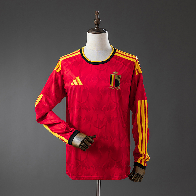 Belgium 2026 Home Long-Sleeve Jersey 
