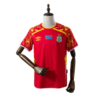 Congo 2026 Red Jersey  01