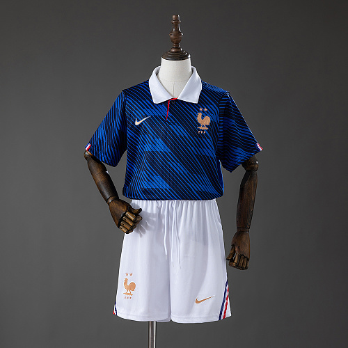 France 2026 Home Kids Kit Jersey 