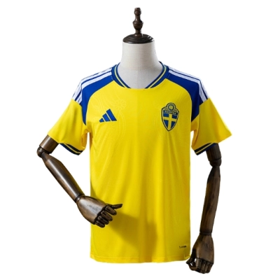 Sweden 2026 Home Jersey  01