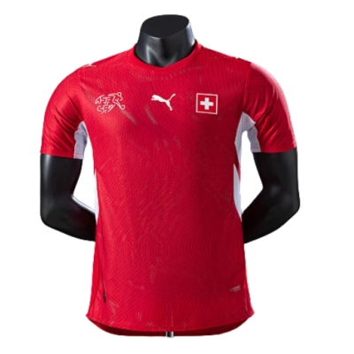 Switzerland 2026 Home Player Version Jersey 01