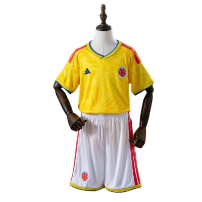 Colombia 2026 Home Kids Kit Jersey 01