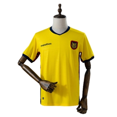 Ecuador 2026 World Cup Home Jersey 01