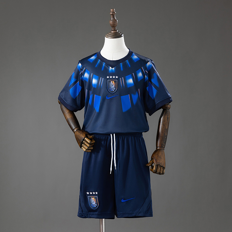 Uruguay 2026 Away Kids Kit Jersey 