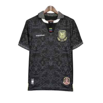 2026 Ecuador 100th Anniversary Edition Black Jersey 01