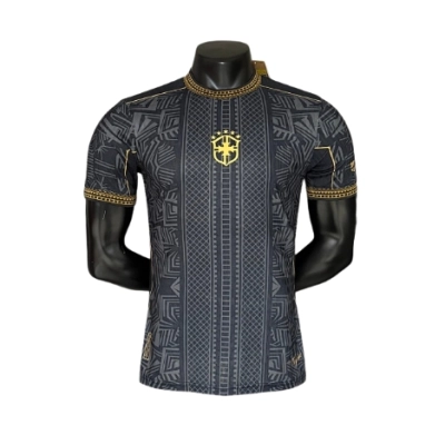 Player Edition 2026 Brazil Special Edition Black Jersey 01
