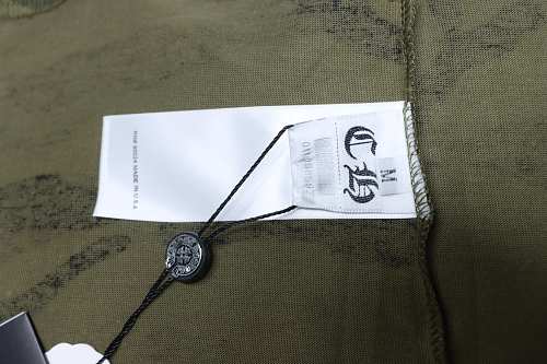 Chrome Hearts Camo American Flag Pocket T-Shirt